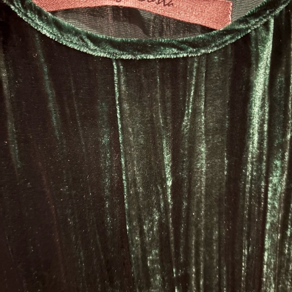 💚 Enza Costa Silk Textured Velvet Tank Dress – Malachite – Size M / 2 (NWT) - Picture 7 of 9